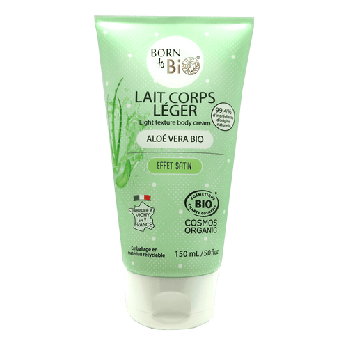Lait Corps Léger Aloé Vera - Certifié Bio-0