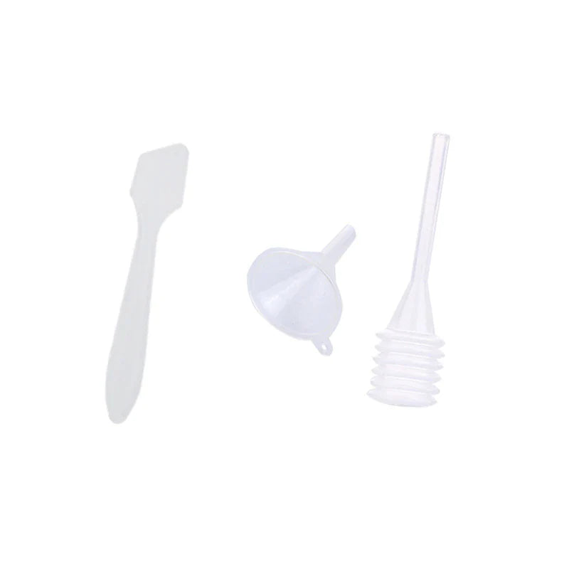 Parfum DIY : Entonnoir + Spatule + Mini Pompe-0